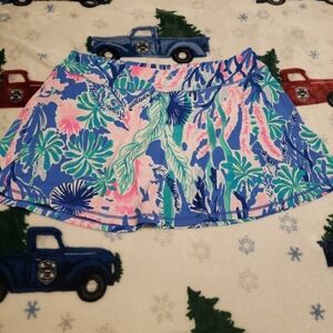 Colorful Tropical Print Lilly Pulitzer Skort